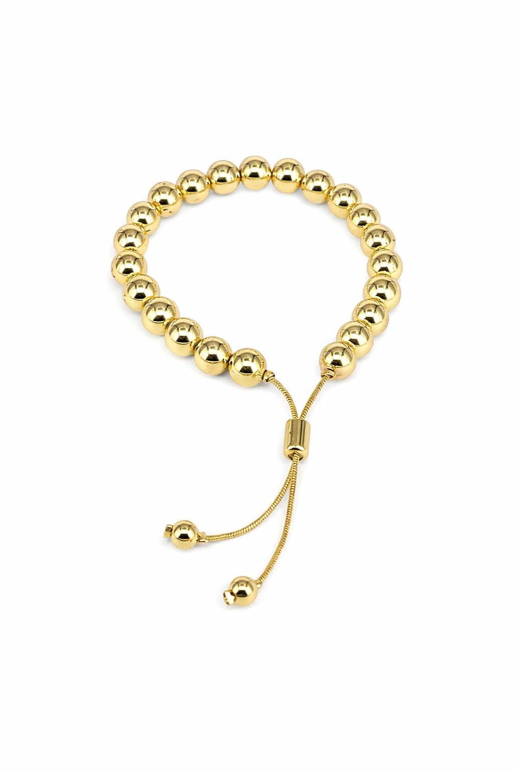 Beaded Stainless Steel Bracelet