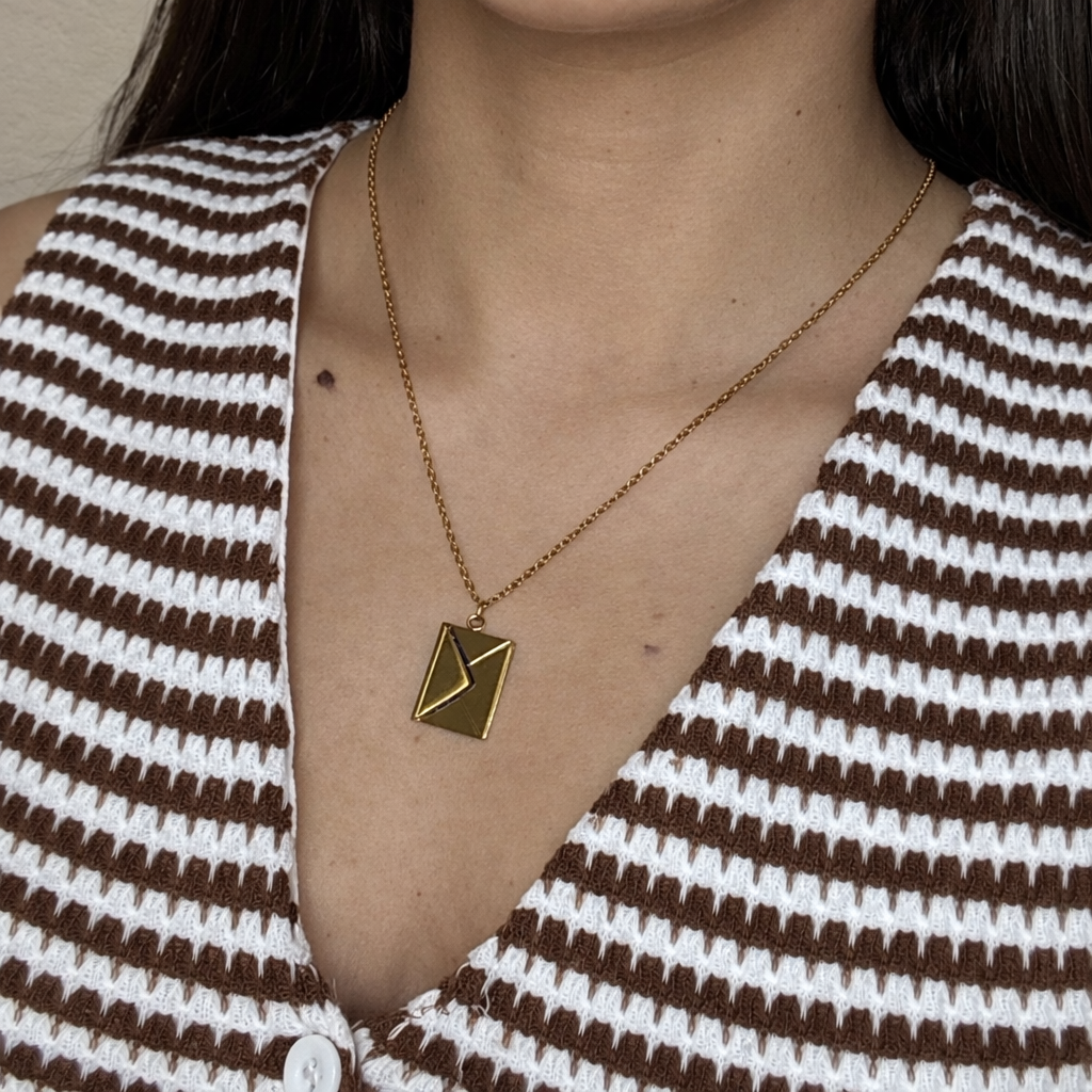 Envelope Necklace